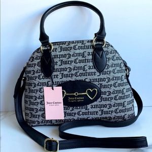 New Juicy Couture Gothic Bowler style Crossbody bag